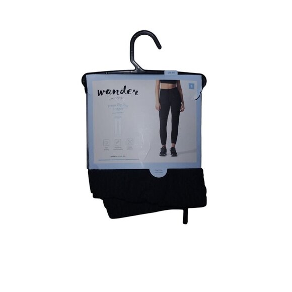 Wander By Hottotties Womens Textured Black Joggers Size S, NWT - Picture 4 of 6